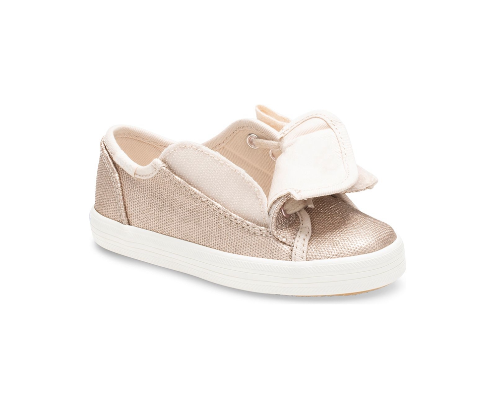 Basket Keds Enfant Rose Doré - Kickstart Jr. - 087-JRHDWF